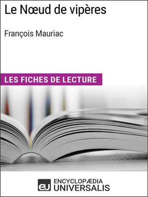 cover image of Le Noeud de vipères de François Mauriac